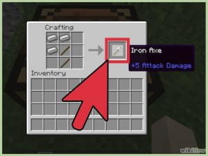 Cómo hacer herramientas en Minecraft 2