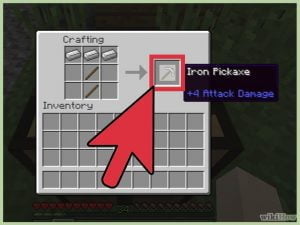 Cómo hacer herramientas en Minecraft 3