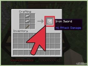 Cómo hacer herramientas en Minecraft 6