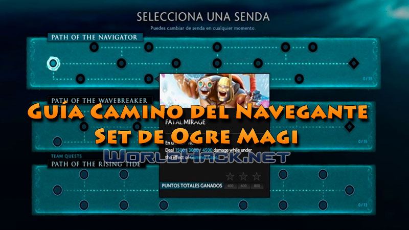 Guia Camino Del Navegante Con El Set De Ogre Magi Dota 2