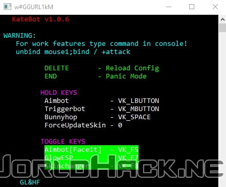 CSGO Hack Internal External KateBot Actualizado